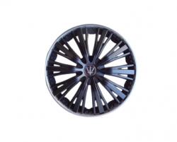 ALM Set capace roti EVO negru+argintiu 16 (ALM 290923-2)