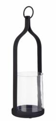 Bizzotto Set 6 suporturi lumanari metal negru Ridhi 10.5x30 cm (0185334)
