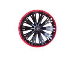 ALM Set capace roti EVO negru+rosu 16 (ALM 280923-24)