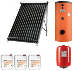 Ferroli Pachet solar Ferroli Ecotube New CONFORT 1 panou x 20 tuburi, boiler Ecounit DW 150 litri cu 2 serpentine, grup circulatie, controler WiFi, antigel solar, vas expansiune 35 litri (ECONEW201502C)