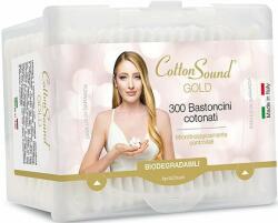 Cotton Sound Клечки за уши Cotton Sound - Gold, 300 броя (19512)