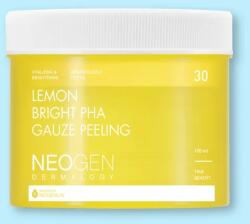 Neogen Peeling korongok Dermalogy Lemon Bright PHA Gauze Peeling - 190 ml / 30 db