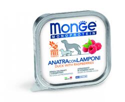 Monge Monoprotein Fruits Paté duck & raspberry 150 g