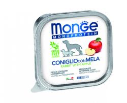Monge Monoprotein Fruits Paté rabbit & apple 150 g