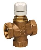 Honeywell Home 3 járatú keverő/osztószelep, 3/4", BMes 3/4", PN16, 2…120°C, (kvs=3, 2) (V135-3/4B)