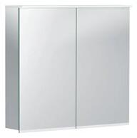 Geberit Option Plus tükrös szekrény világítással, két ajtóval, 60x70x17.2cm, kívül tükör/ajtók, kívül-belül tükör (500.593.00.1)