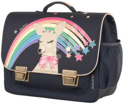 Jeune Premier Servietă școlară Classic Midi Rainbow Deer Jeune Premier design erognomic de lux 30*38 cm (JPCLD24163)