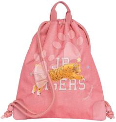 Jeune Premier Sac pentru încălțăminte și trening City Bag Tutu Tiger Pink Mélange Jeune Premier design erognomic de lux 41*27 cm (JPCI024217)