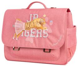 Jeune Premier Servietă școlară It Bag Midi Tutu Tiger Pink Mélange Jeune Premier design erognomic de lux 30*38 cm (JPITD24217)