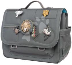 Jeune Premier Servietă școlară It Bag Midi Big Five Khaki Jeune Premier design ergonomic de lux 30*38 cm (JPITD24220)