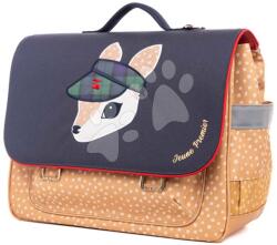 Jeune Premier Servietă școlară It Bag Midi Dashing Deer Jeune Premier design ergonomic de lux 30*38 cm (JPITD24215)