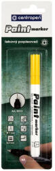 Centropen Lakkmarker 0, 7mm, vékony metál hegy Centropen 9211 sárga (A-592119901) - web24