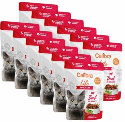 Calibra Calibra Cat Life Adult Beef in gravy 12 x 85 g