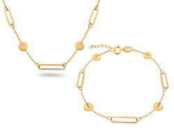 Heratis Forever Eredeti arany nyaklánc és karkötő készlet Emilia IZ30412S