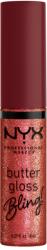 NYX Cosmetics Butter Gloss Bling Gloss Bring The Bling Szájfény 8 ml