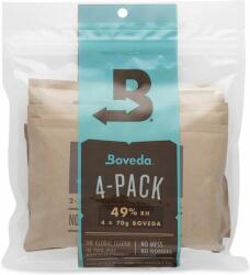Boveda B49-70-4P refill kit 4x 70gr 49%