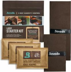 Boveda BVMSK49-LG starter kit 3x 70gr 49%, with 1 double and 1 single holder