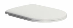 Sapho GSI Pura/Kube X duroplast WC-ülőke Soft Close zsanérokkal, matt fehér/króm MS992C09 (MS992C09)