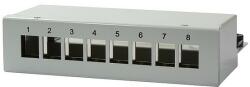LogiLink Keystone Desktop/Surface Mount Box for 8 Keystone Modules (NK4051)