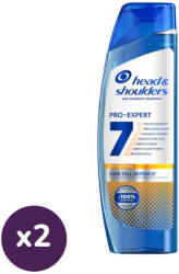 Head & Shoulders Pro-Expert 7 korpásodás és hajhullás elleni sampon koffeinnel (2x250 ml)