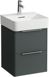 Laufen BASE Alsószekrény, két fiókkal a 815281 mosdóhoz, Traffic Szürke H4021321102661 (H4021321102661)