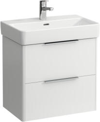 Laufen BASE Alsószekrény két fiókkal a 818959 mosdóhoz, Fényes Fehér H4022121102611 (H4022121102611)