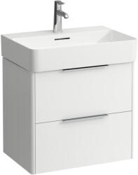 Laufen BASE Alsószekrény két fiókkal a 810283 mosdóhoz, Matt Fehér H4022521102601 (H4022521102601)