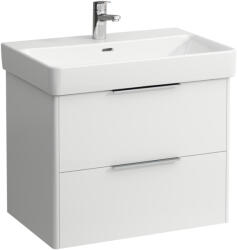 Laufen BASE Alsószekrény két fiókkal a 810967 mosdóhoz, Fényes Fehér H4023321102611 (H4023321102611)