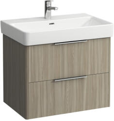 Laufen BASE Alsószekrény két fiókkal a 810967 mosdóhoz, Világos Szil H4023321102621 (H4023321102621)