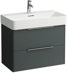Laufen BASE Alsószekrény két fiókkal a 810285 mosdóhoz, Traffic Szürke H4023521102661 (H4023521102661)