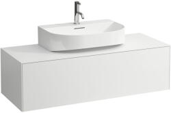 Laufen SONAR Fiók elem, 1 fiók, 816341, 816342 mosdókhoz, kivágással középen, Matt Fehér H4054510341701 (H4054510341701)