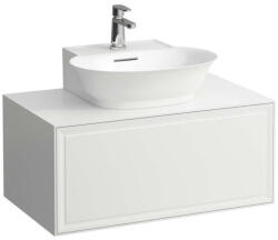 Laufen THE NEW CLASSIC Fiók elem 800, 1 fiók, kivágással középen, 816852 kézmosóhoz, Matt Fehér H4060130851701 (H4060130851701)