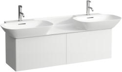Laufen INO Alsószekrény, 2 fiókkal, H814304 mosdóhoz, Matt Fehér H4254110301701 (H4254110301701)