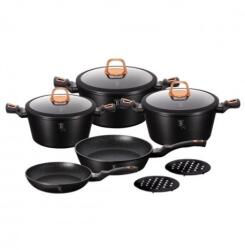 Berlinger Haus BH-8168 Black Rose Collection edénykészlet 10 db-os