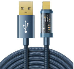 JOYROOM Cable to USB-A / Lightning / 2.4A / 1.2m Joyroom S-UL012A12 (blue) (S-UL012A12 1.2m Blue) - wincity