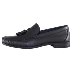 Dogati Mocasini barbati, Dogati, 7005-Negru, casual, piele naturala, cu toc, negru (Marime: 41)