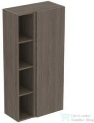 Ideal Standard FINESSE 60x30x120 cm-es 1 ajtós oldalsó szekrény, Dark elm E3443UR (E3443UR)
