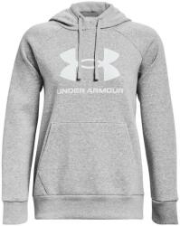 Under Armour Női sportos cipzár nélküli pulcsi Under Armour RIVAL FLEECE BIG LOGO HDY W szürke 1379501-012 - XS