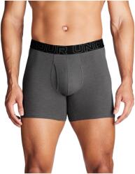 Under Armour Férfi boxer nadrág Under Armour PERF COTTON 6IN (3-PACK) szürke 1383889-025 - M