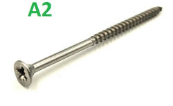  4, 0x70 mm-es rozsdamentes faforgácslapcsavar (56543)