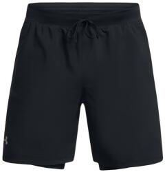 Under Armour Férfi sport rövidnadrág Under Armour LAUNCH 7'' 2-IN-1 SHORTS fekete 1382641-001 - S