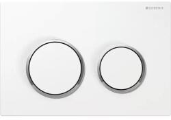 GEBERIT Omega20 Működtetőlap, fehér/fényes króm (115.085.KJ.1)