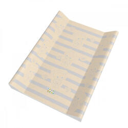 Babastar merev pelenkázó lap 50*80 cm - Levendula apró maci + pillangó - babyshopkaposvar
