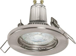 OSRAM LED SPOT SET RECESS ESSENTIAL GU10 beltéri lámpatest csiszolt nikkel színben, 230 lm, 2, 6W teljesítmény, 25000h élettartammal, IP20, 2 év garanciával, 2700K, 220-240V ( 4099854103605 ) (4099854103605