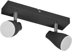 OSRAM LED SPOT PEAR BLACK beltéri lámpatest fekete színben, 420 lm, 8, 6W teljesítmény, 30000h élettartammal, IP20, 5 év garanciával, 2700K, 220-240V ( 4058075826595 ) (4058075826595)