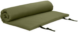 Bodhi Yoga Shiatsu masszázsmatrac futon levehető huzattal (XL-XXL) Szín: olíva (loden green), Méretek: 200 x 200 cm