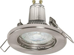 OSRAM LED SPOT SET RECESS ESSENTIAL GU10 beltéri lámpatest csiszolt nikkel színben, 230 lm, 2, 6W teljesítmény, 25000h élettartammal, IP20, 2 év garanciával, 2700K, 220-240V ( 4099854103643 ) (4099854103643