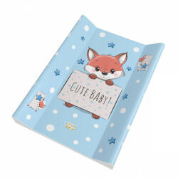  Babastar merev pelenkázó lap 50*80 cm - Kék csillagos róka