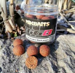 MIKBAITS Legends bigb balace bojli - őszibarack-fekete bors - broskev-black pepper 250 ml 24 mm (l-3-3) - epeca