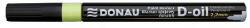 DONAU Lakkmarker DONAU D-oil 2, 2 mm sárga (7368001PL-11) - papir-bolt